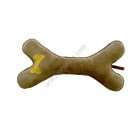 Ace Dog Toy: Made of SUEDE LEATHER